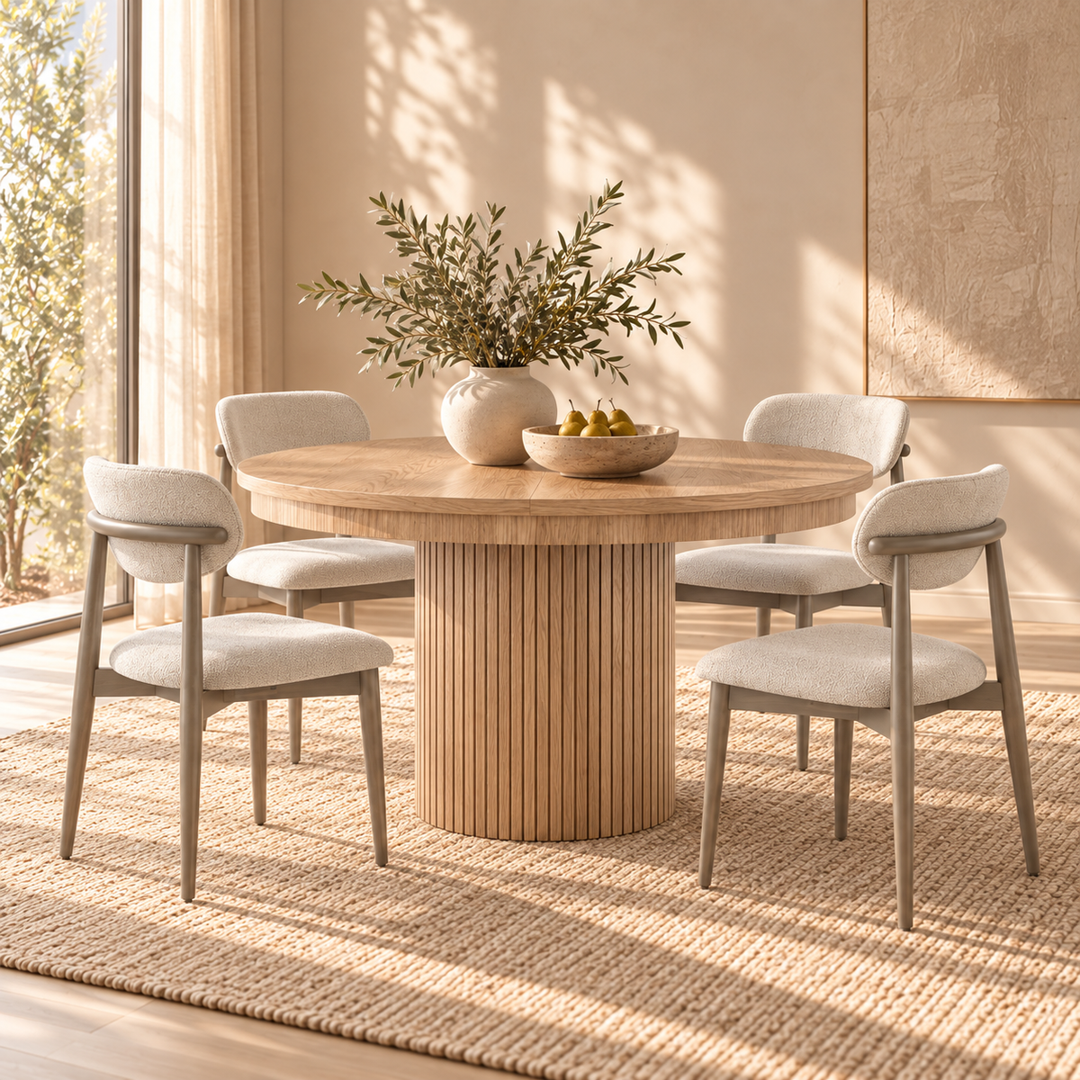 Matgrupp California 120-320 cm + 4 x Monaco