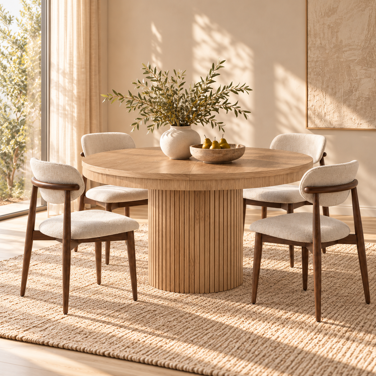 Matgrupp California 120-320 cm + 4 x Monaco
