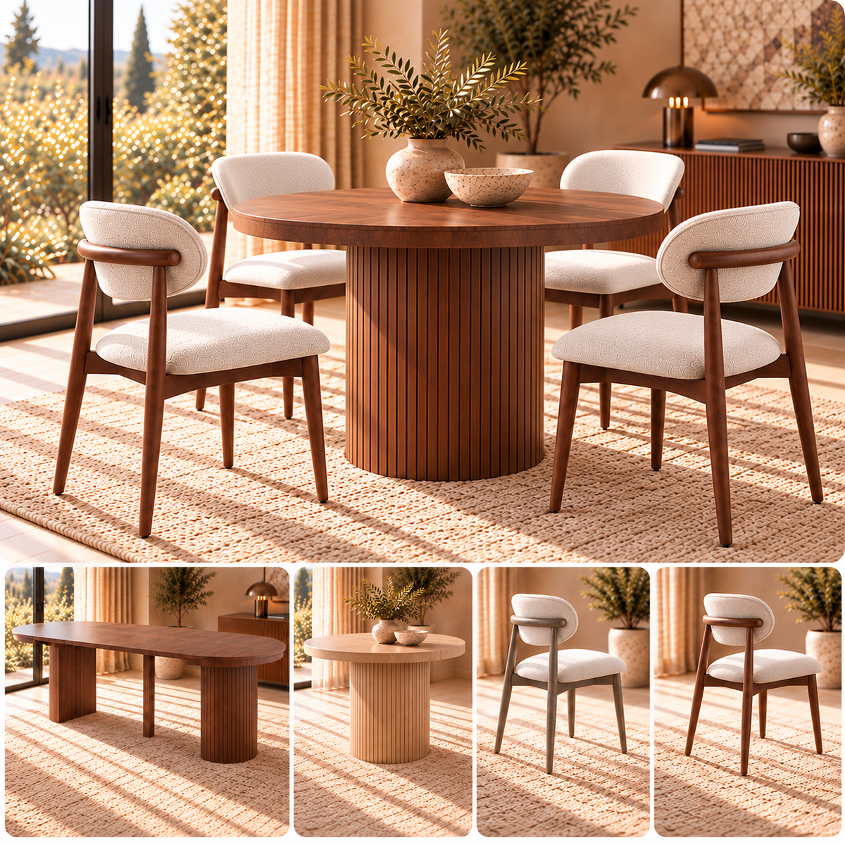 Matgrupp California 120-320 cm + 4 x Monaco