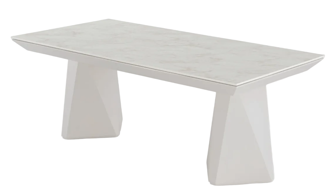 Diamond ausziehbarer Esstisch 200–400 cm