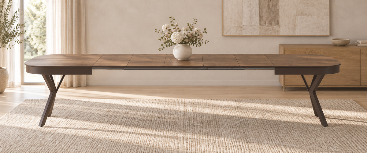 Parma ausziehbarer Esstisch 140–340 cm