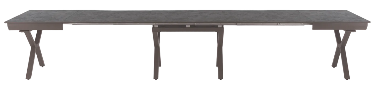 Petra ausziehbarer Esstisch 140–440 cm