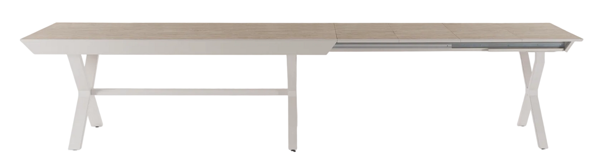 Reel ausziehbarer Esstisch 200–360 cm