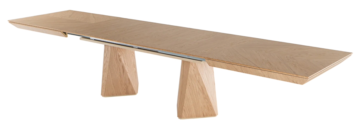 Diamond ausziehbarer Esstisch 200–400 cm – Natureiche