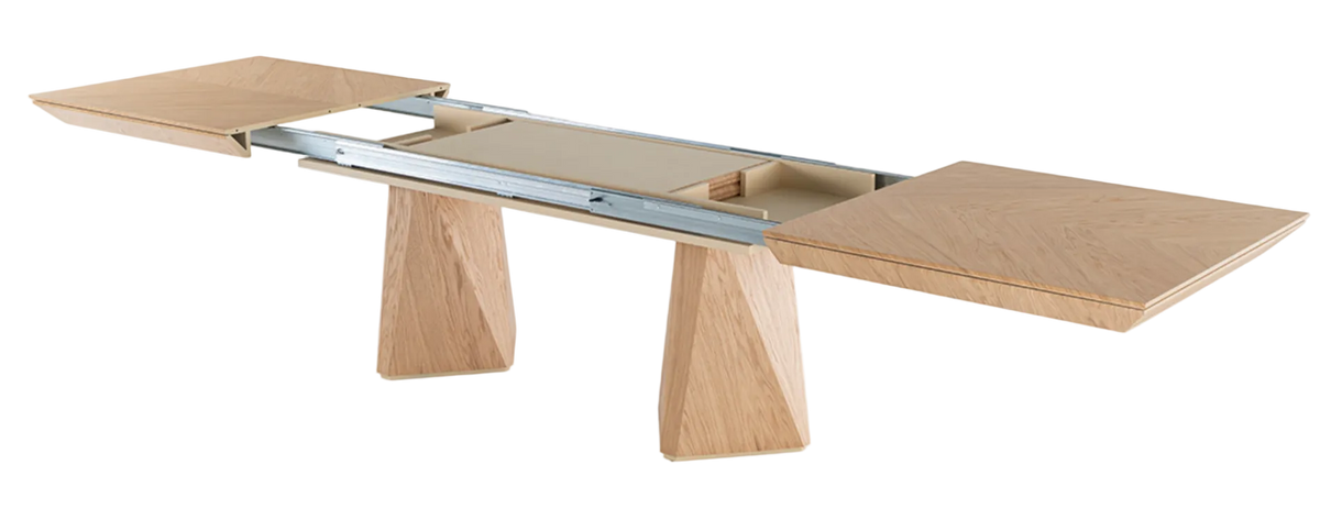 Diamond ausziehbarer Esstisch 200–400 cm – Natureiche